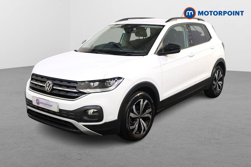 Volkswagen T-Cross Black Edition Manual Petrol SUV - Stock Number (1621423) - Passenger side front corner