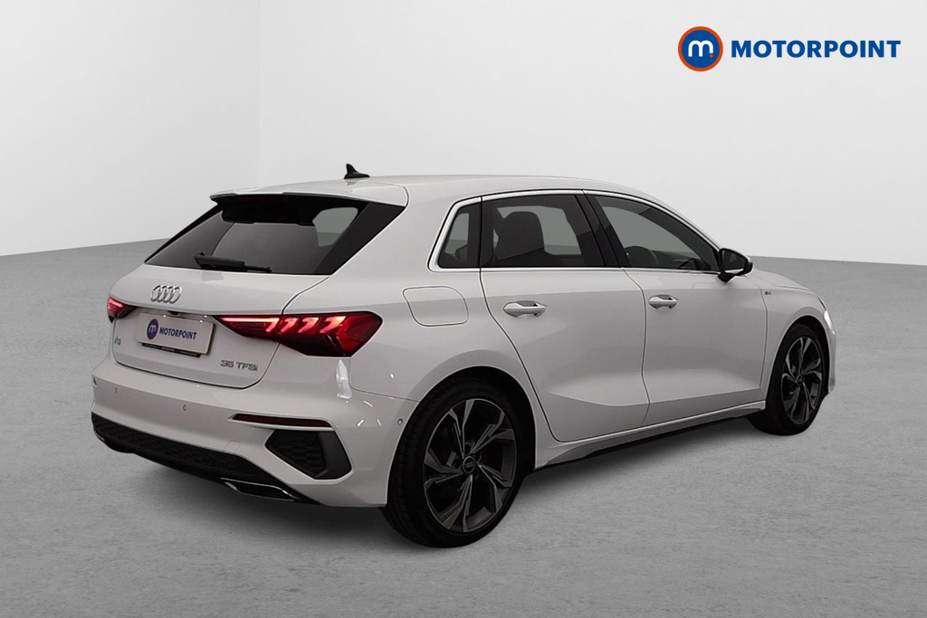 Audi A3 S Line Automatic Petrol Hatchback - Stock Number (1622304) - Drivers side rear corner