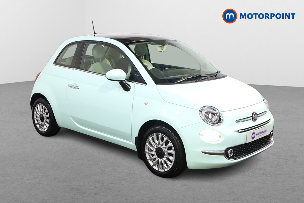 Fiat 500 Lounge Manual Petrol Hatchback - Stock Number (1622383) - Drivers side front corner