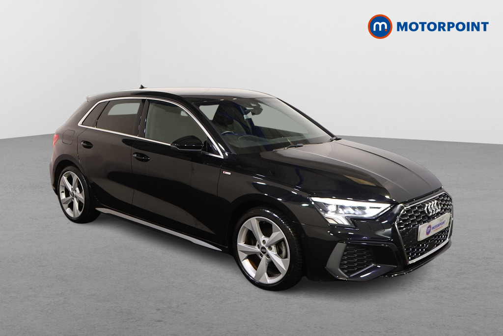 Audi A3 S Line Manual Petrol Hatchback - Stock Number (1624230) - Drivers side front corner