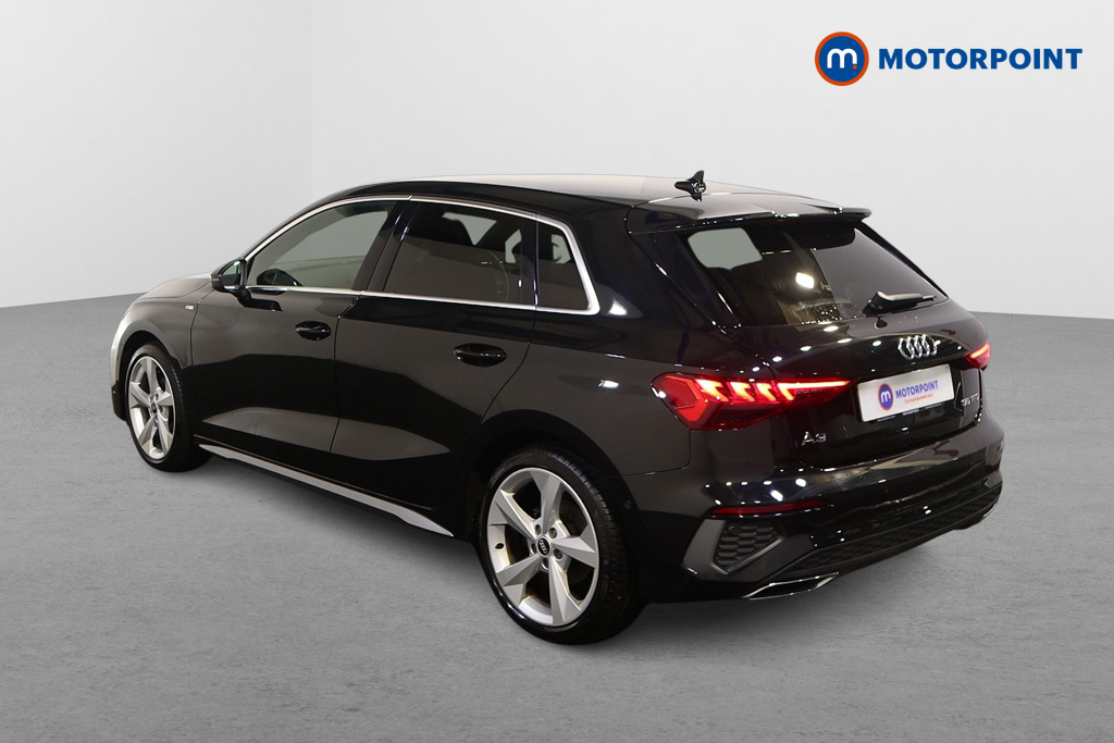 Audi A3 S Line Manual Petrol Hatchback - Stock Number (1624230) - Passenger side rear corner