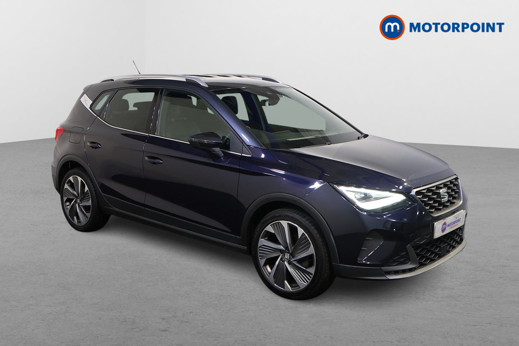 Seat Arona Fr Sport Manual Petrol SUV - Stock Number (1617230) - Drivers side front corner