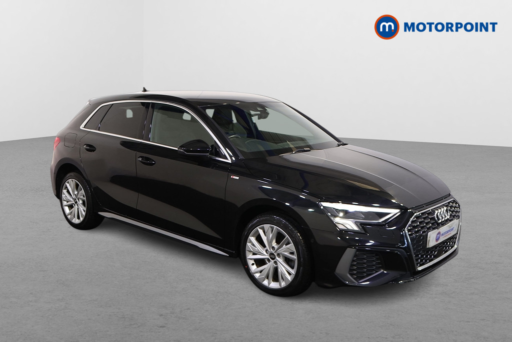Audi A3 S Line Automatic Petrol Plug-In Hybrid Hatchback - Stock Number (1617330) - Drivers side front corner