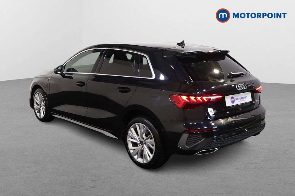 Audi A3 S Line Automatic Petrol Plug-In Hybrid Hatchback - Stock Number (1617330) - Passenger side rear corner