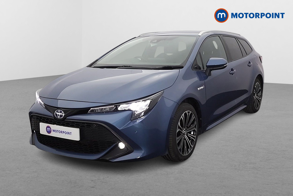 Toyota Corolla Design Automatic Petrol-Electric Hybrid Estate - Stock Number (1617333) - Passenger side front corner