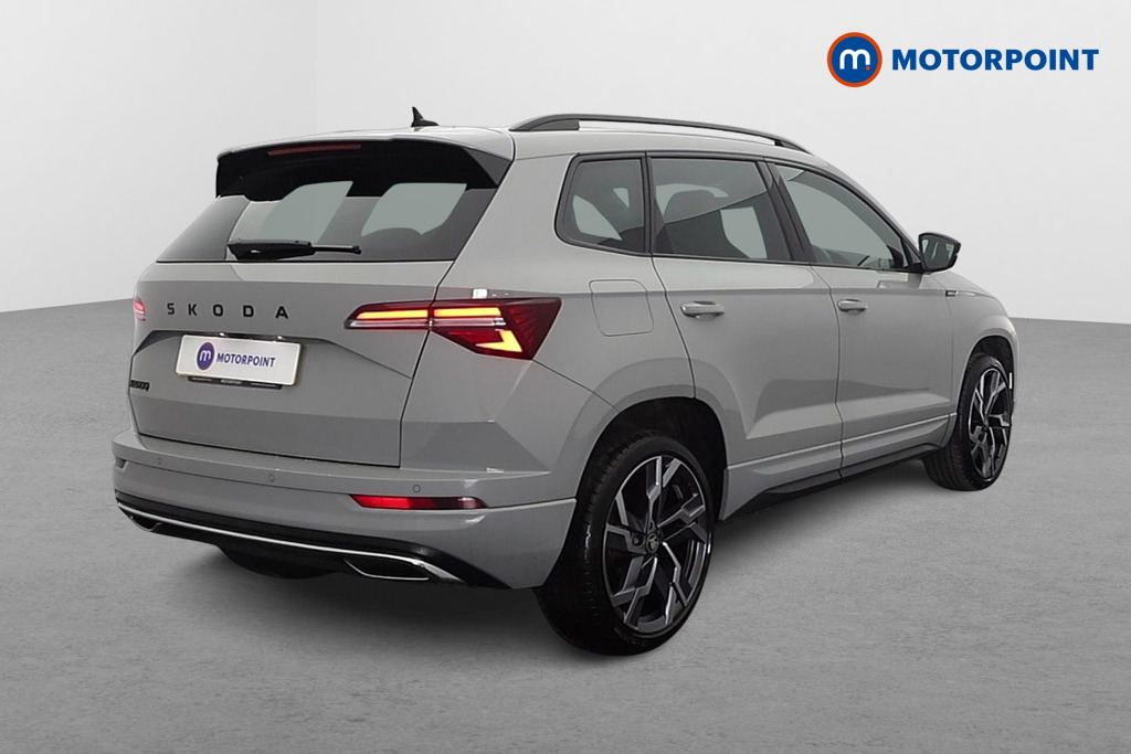 Skoda Karoq Sportline Edition Automatic Petrol SUV - Stock Number (1621011) - Passenger side front corner