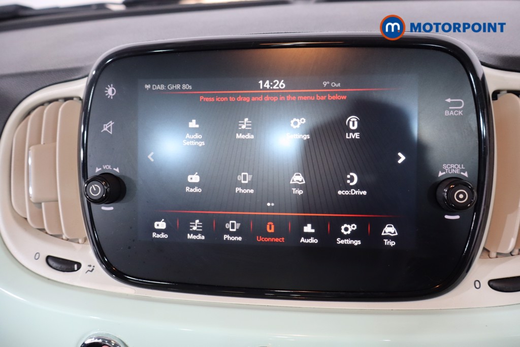 Fiat 500 Lounge Manual Petrol Hatchback - Stock Number (1622389) - 2nd supplementary image