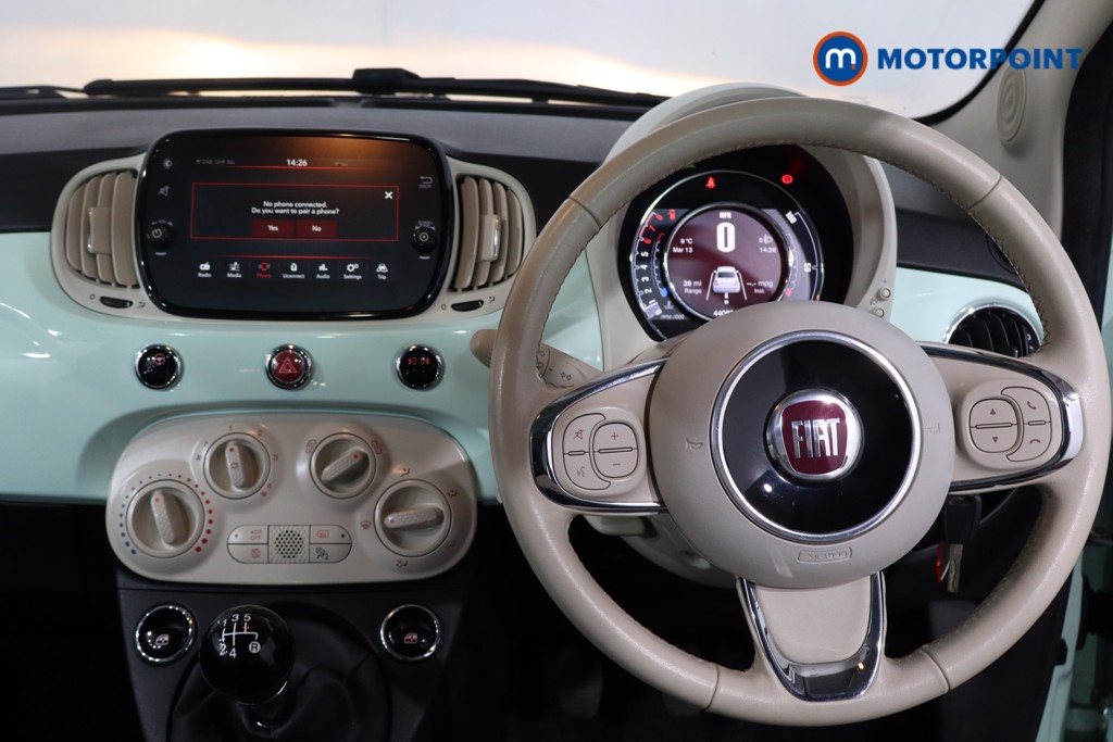 Fiat 500 Lounge Manual Petrol Hatchback - Stock Number (1622389) - 3rd supplementary image