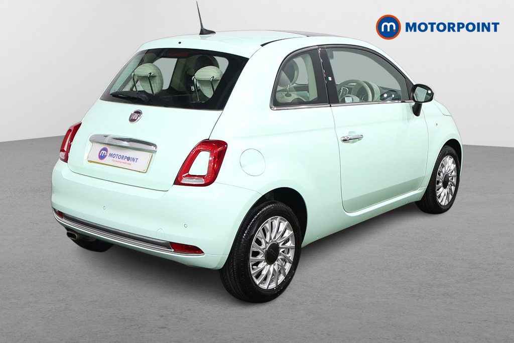 Fiat 500 Lounge Manual Petrol Hatchback - Stock Number (1622389) - Drivers side rear corner