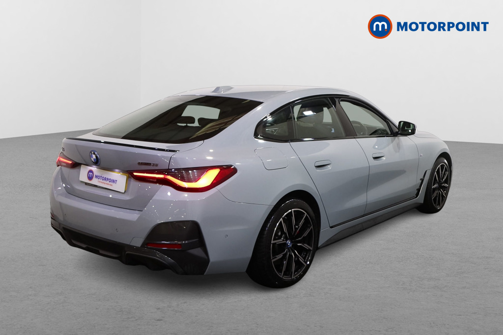 BMW I4 M Sport Automatic Electric Hatchback - Stock Number (1623145) - Drivers side rear corner