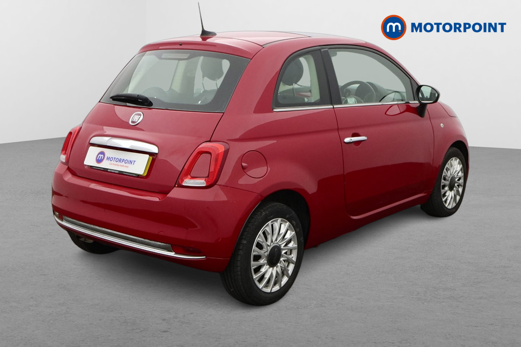 Fiat 500 Lounge Manual Petrol Hatchback - Stock Number (1613798) - Drivers side rear corner