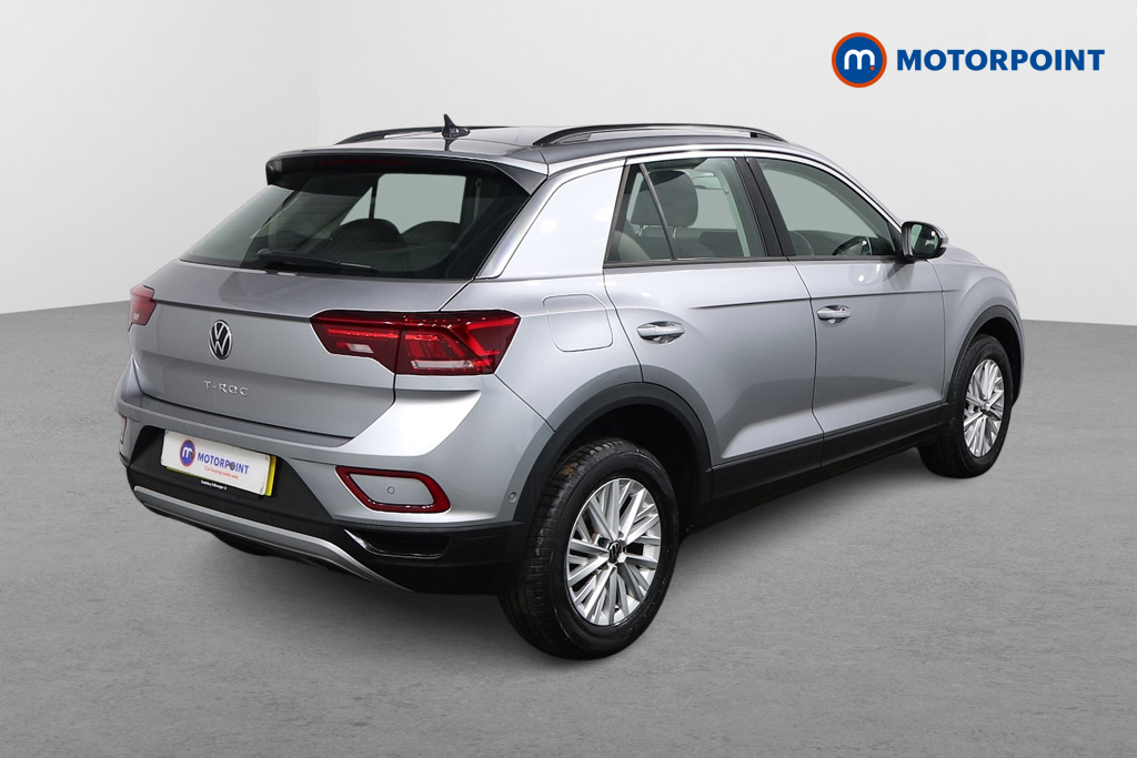 Volkswagen T-Roc Life Manual Petrol SUV - Stock Number (1620963) - Drivers side rear corner