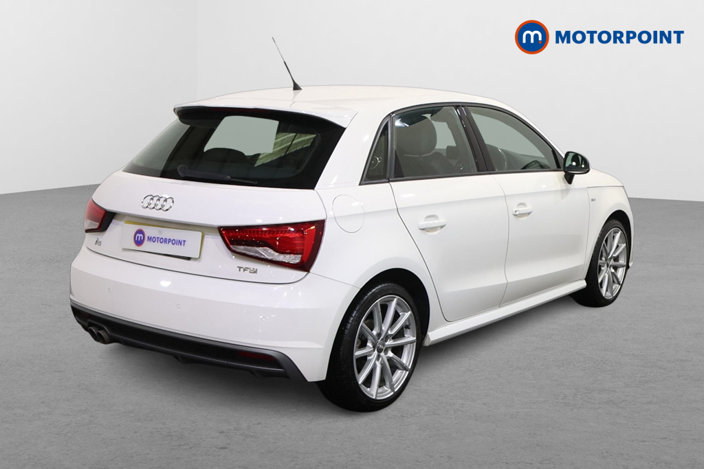 Audi A1 S Line Nav Automatic Petrol Hatchback - Stock Number (1622782) - Drivers side rear corner
