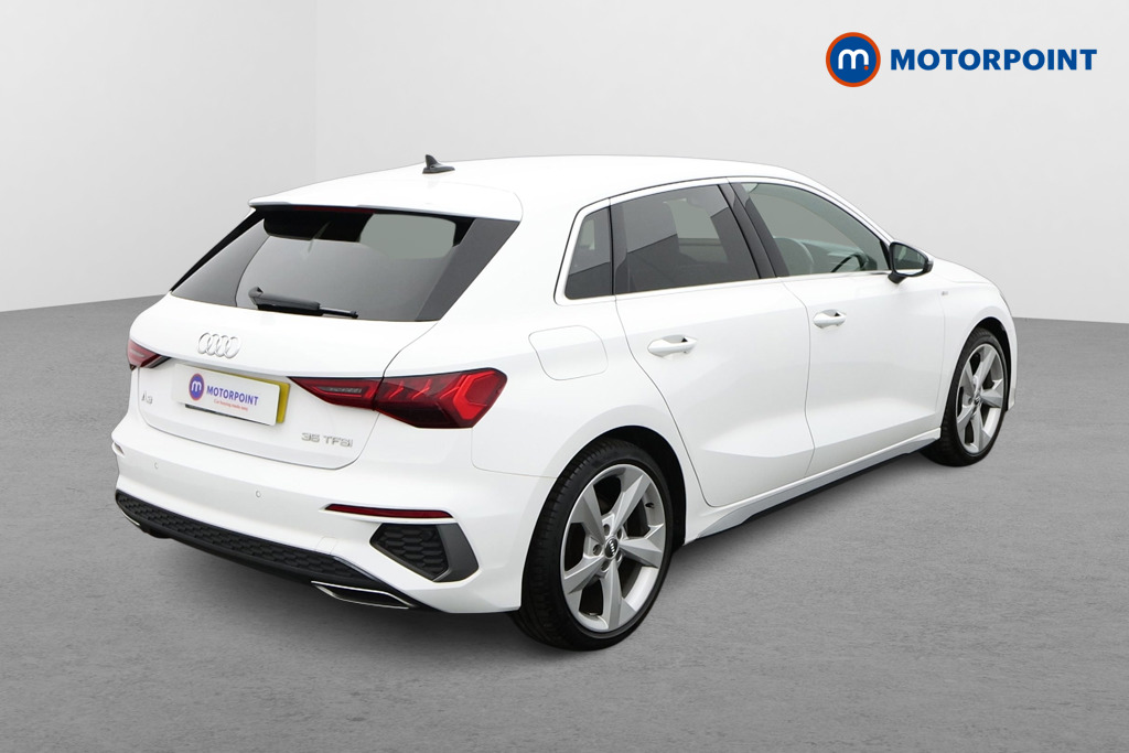 Audi A3 S Line Manual Petrol Hatchback - Stock Number (1605087) - Drivers side rear corner