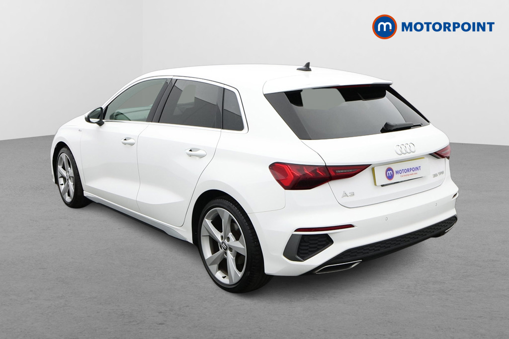 Audi A3 S Line Manual Petrol Hatchback - Stock Number (1605087) - Passenger side rear corner