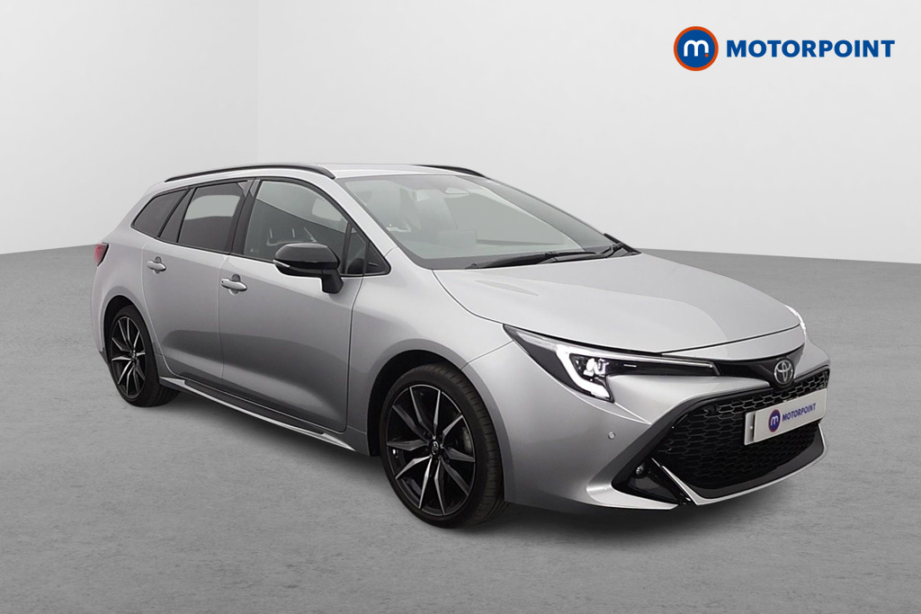 Toyota Corolla Gr Sport Automatic Petrol-Electric Hybrid Estate - Stock Number (1615421) - Drivers side front corner