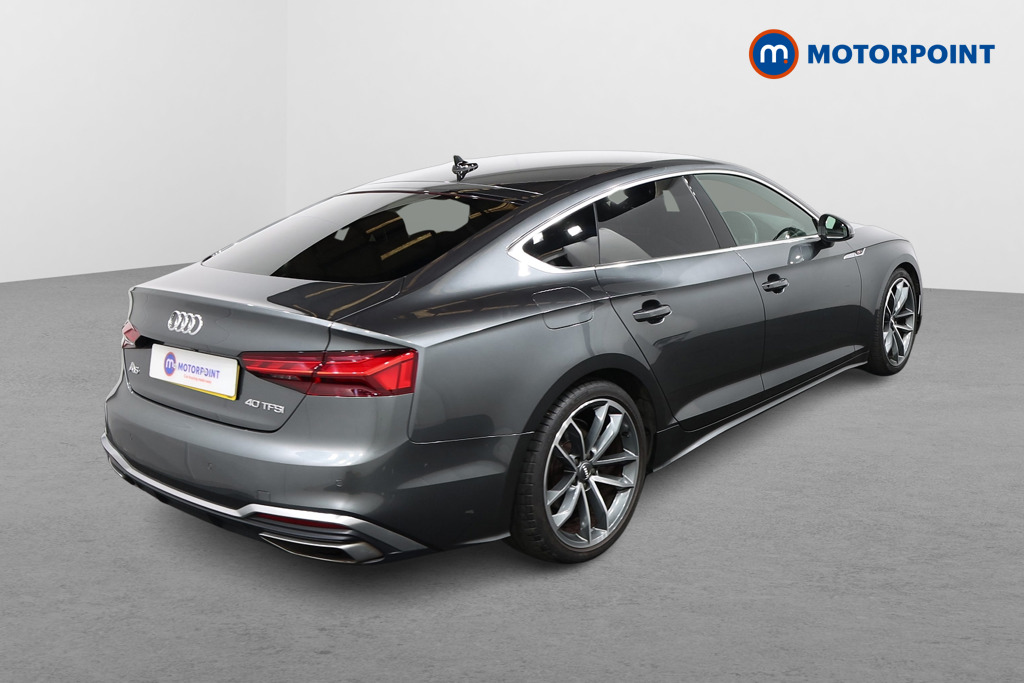 Audi A5 S Line Automatic Petrol Hatchback - Stock Number (1615872) - Drivers side rear corner