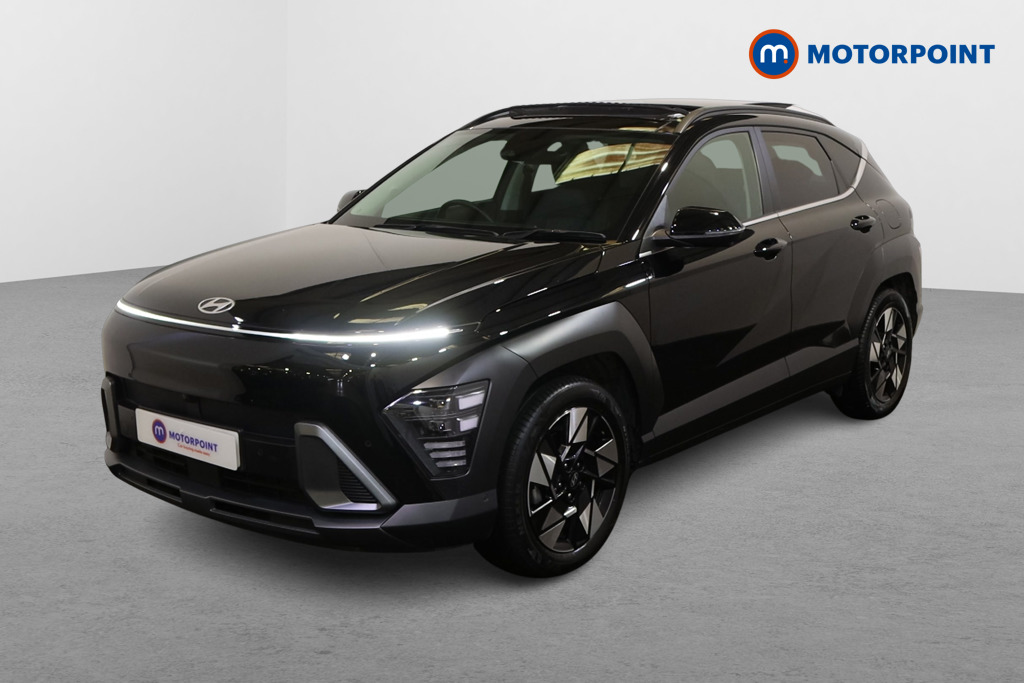 Hyundai Kona Ultimate Automatic Petrol-Electric Hybrid SUV - Stock Number (1618206) - Passenger side front corner