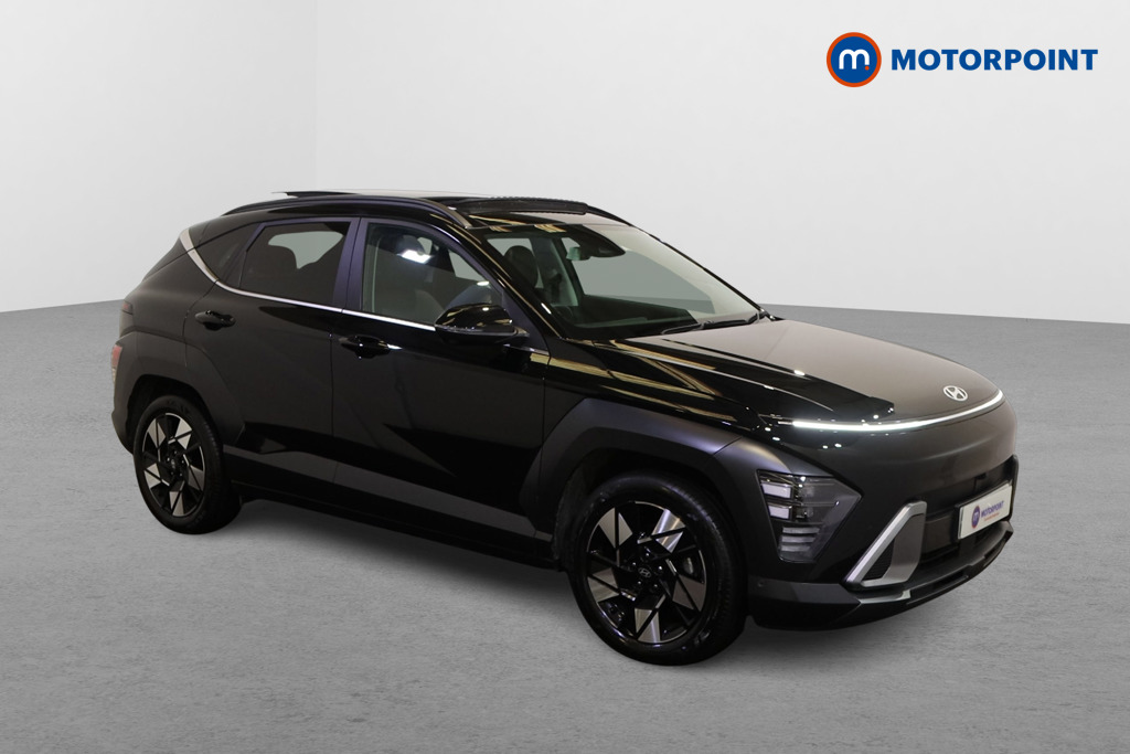 Hyundai Kona Ultimate Automatic Petrol-Electric Hybrid SUV - Stock Number (1618206) - Drivers side front corner