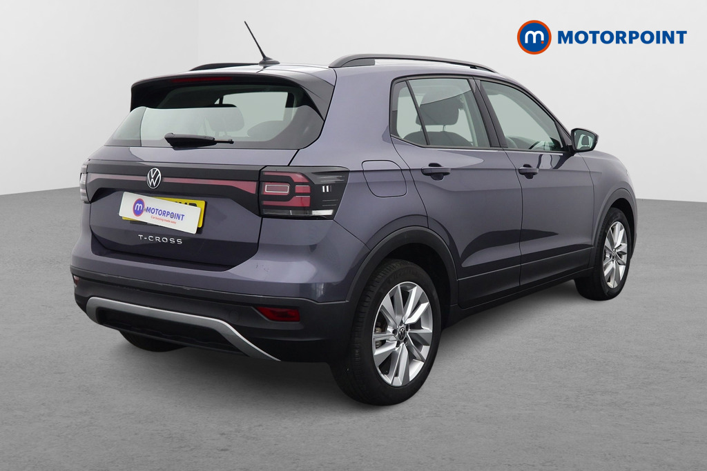 Volkswagen T-Cross SE Manual Petrol SUV - Stock Number (1618724) - Drivers side rear corner