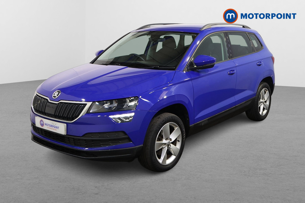 Skoda Karoq SE Manual Petrol SUV - Stock Number (1619379) - Passenger side front corner