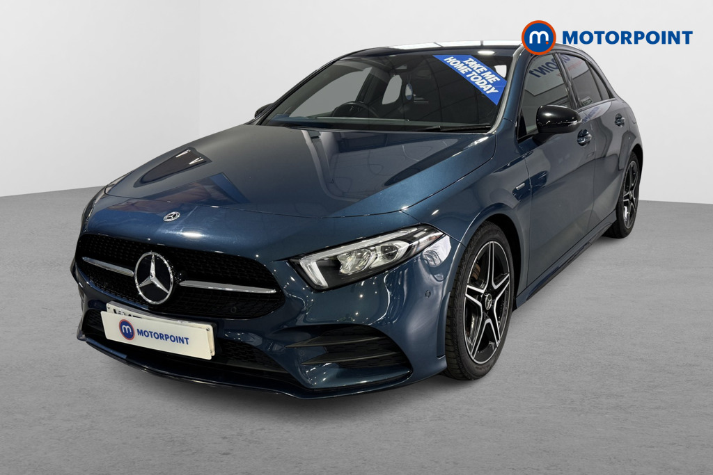 Mercedes-Benz A Class Amg Line Executive Edition Automatic Petrol Hatchback - Stock Number (1620288) - Passenger side front corner