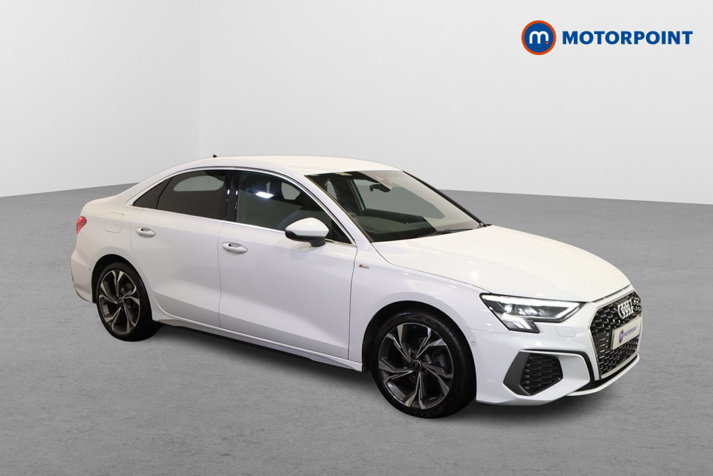 Audi A3 S Line Automatic Petrol Saloon - Stock Number (1621190) - Drivers side front corner