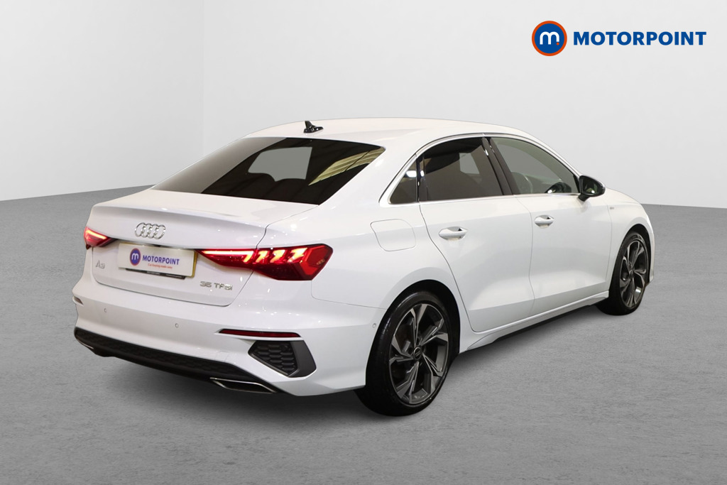 Audi A3 S Line Automatic Petrol Saloon - Stock Number (1621190) - Drivers side rear corner