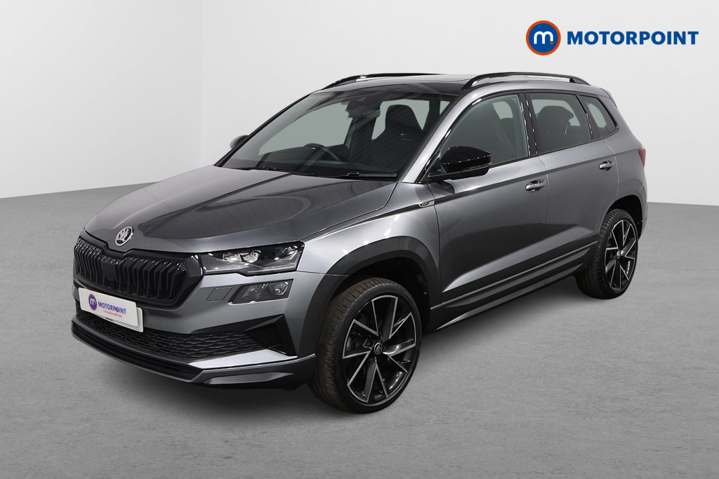 Skoda Karoq Sportline Manual Petrol SUV - Stock Number (1622541) - Passenger side front corner