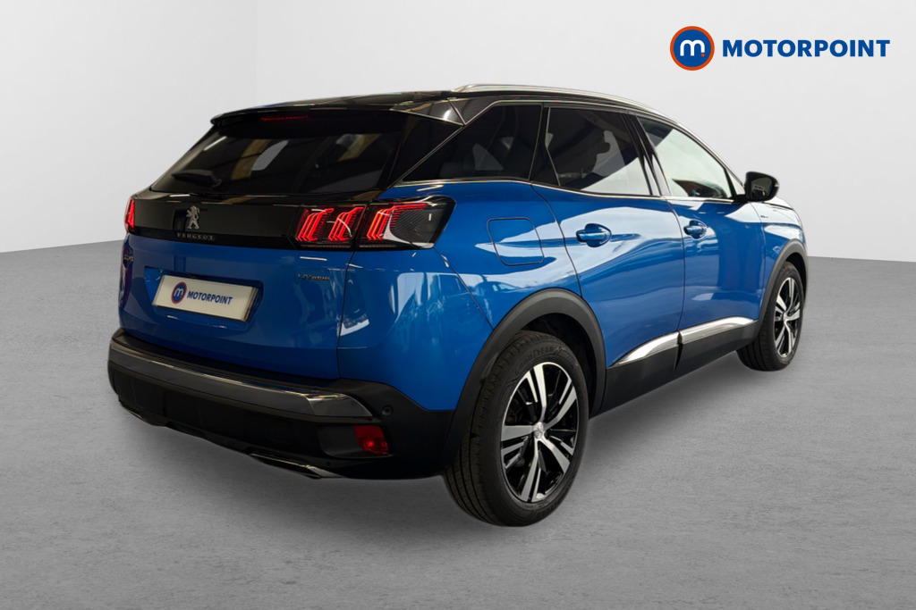 Peugeot 3008 GT Automatic Petrol Plug-In Hybrid SUV - Stock Number (1623687) - Drivers side rear corner