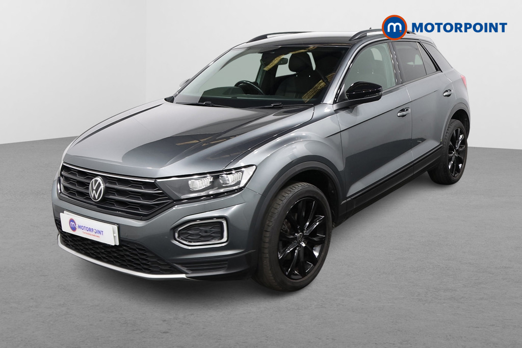 Volkswagen T-Roc Black Edition Automatic Petrol SUV - Stock Number (1625525) - Passenger side front corner