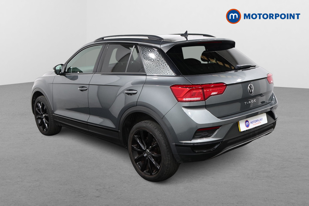 Volkswagen T-Roc Black Edition Automatic Petrol SUV - Stock Number (1625525) - Passenger side rear corner