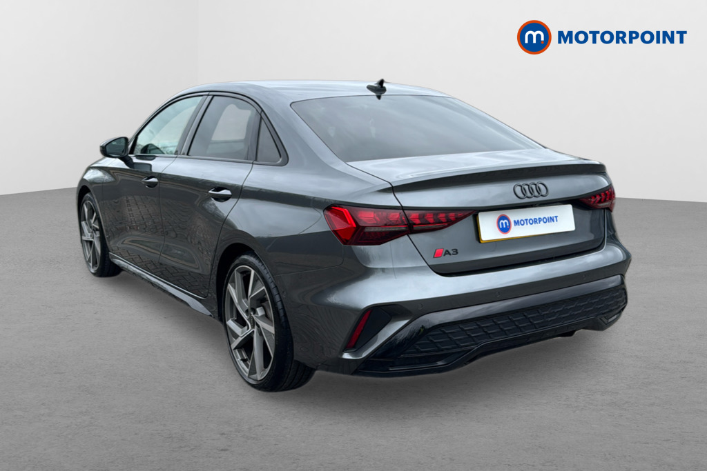 Audi A3 Black Edition Automatic Petrol Saloon - Stock Number (1625607) - Passenger side rear corner