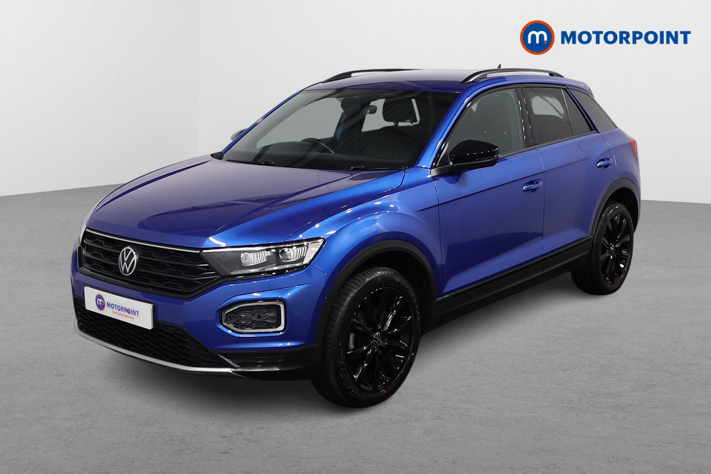 Volkswagen T-Roc Black Edition Automatic Petrol SUV - Stock Number (1626474) - Passenger side front corner