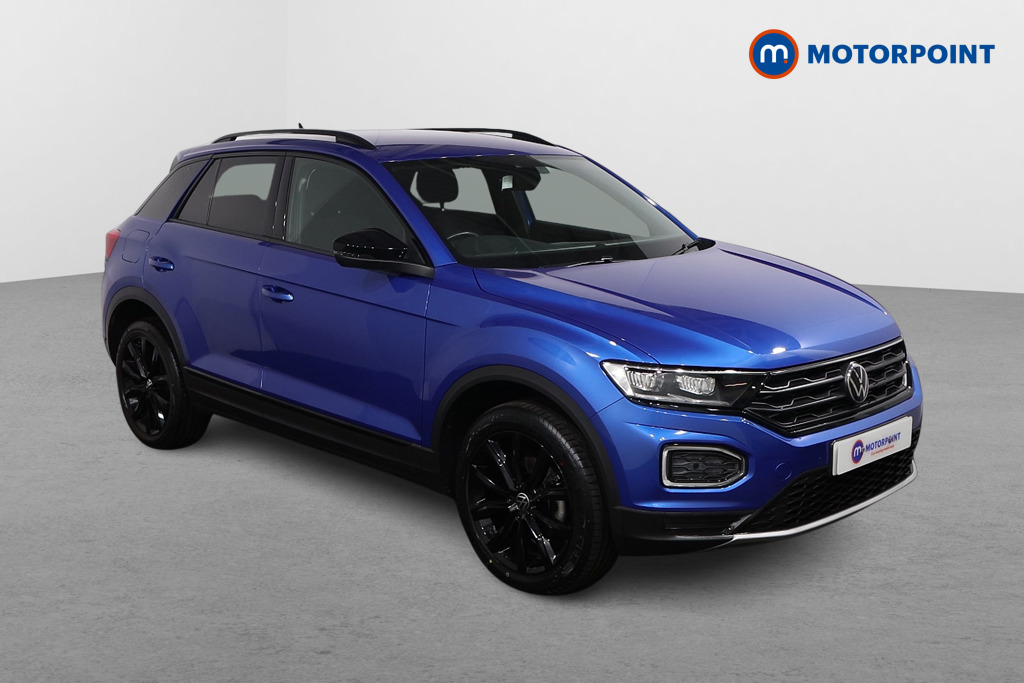Volkswagen T-Roc Black Edition Automatic Petrol SUV - Stock Number (1626474) - Drivers side front corner