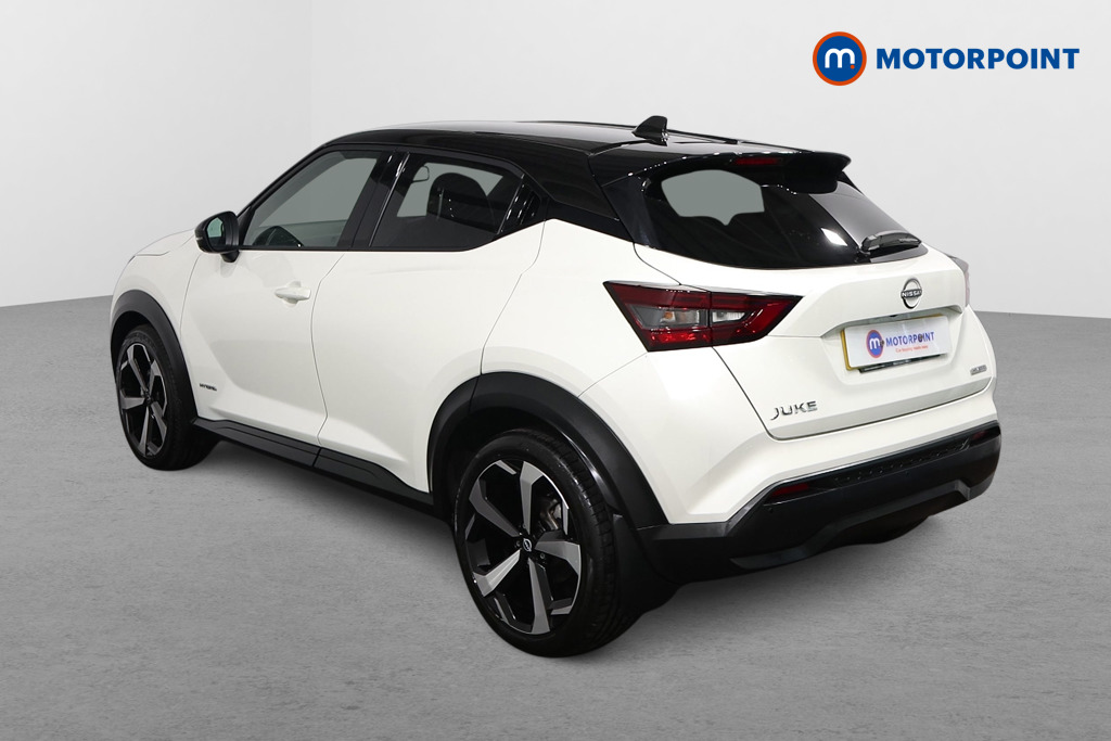 Nissan Juke Tekna Automatic Petrol-Electric Hybrid SUV - Stock Number (1590762) - Passenger side rear corner