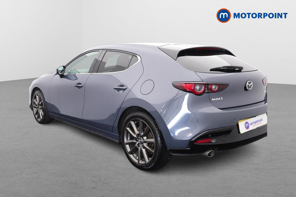 Mazda 3 Exclusive-Line Automatic Petrol Hatchback - Stock Number (1609075) - Passenger side rear corner