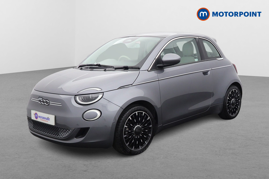 Fiat 500 La Prima Automatic Electric Hatchback - Stock Number (1613590) - Passenger side front corner