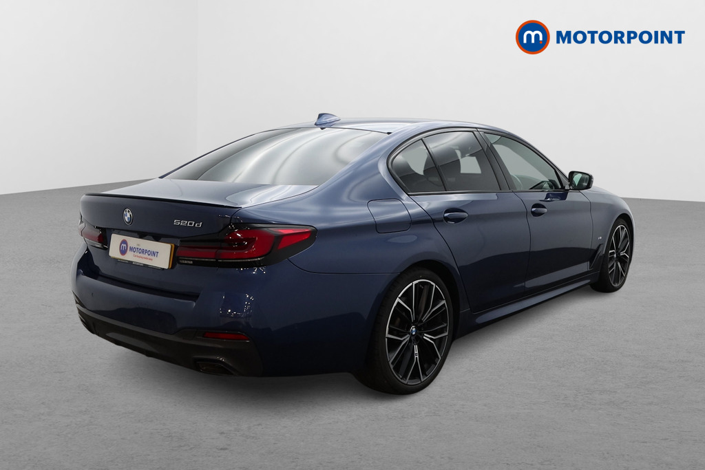 BMW 5 Series M Sport Automatic Diesel Saloon - Stock Number (1617189) - Drivers side rear corner