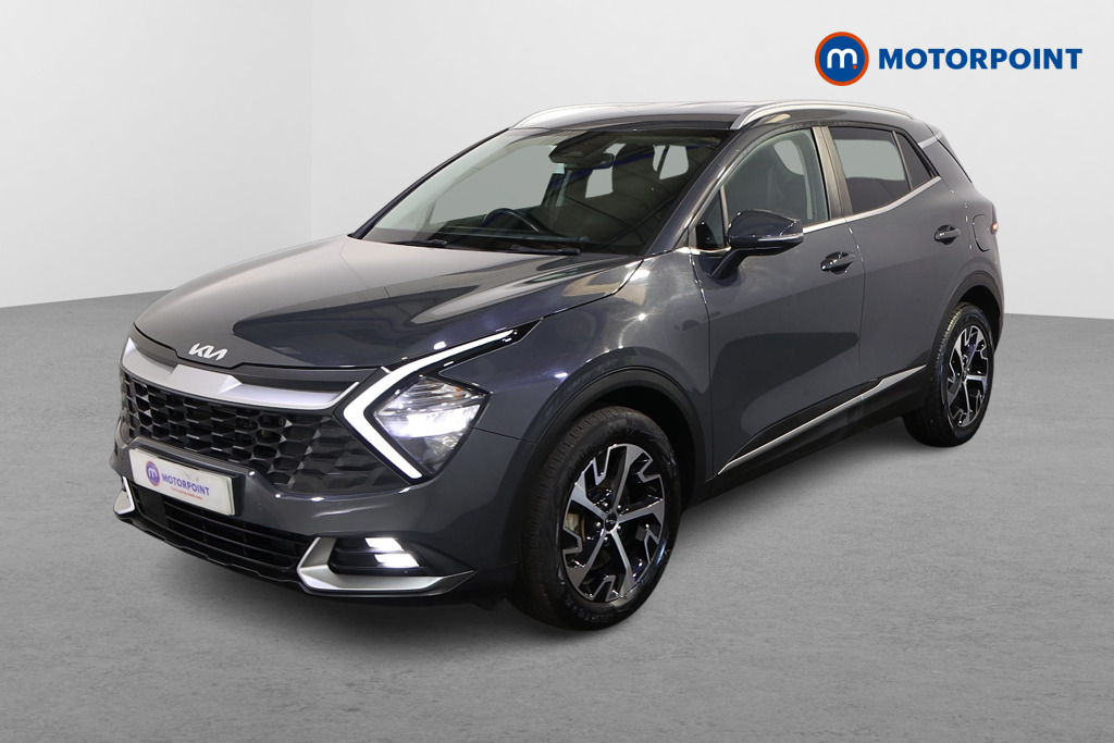 KIA Sportage 3 Automatic Petrol-Electric Hybrid SUV - Stock Number (1618677) - Passenger side front corner