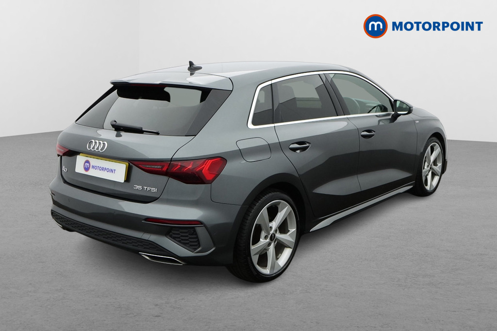 Audi A3 S Line Automatic Petrol Hatchback - Stock Number (1620230) - Drivers side rear corner