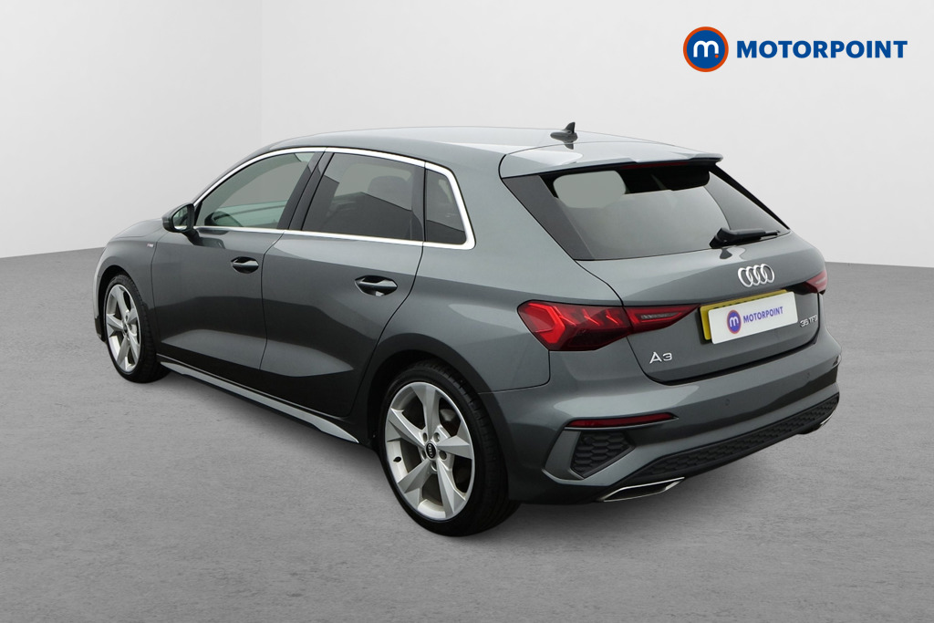 Audi A3 S Line Automatic Petrol Hatchback - Stock Number (1620230) - Passenger side rear corner