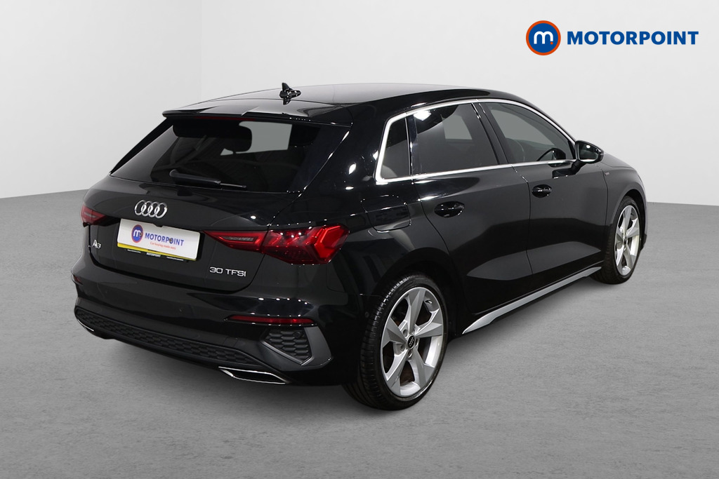 Audi A3 S Line Automatic Petrol Hatchback - Stock Number (1620669) - Drivers side rear corner