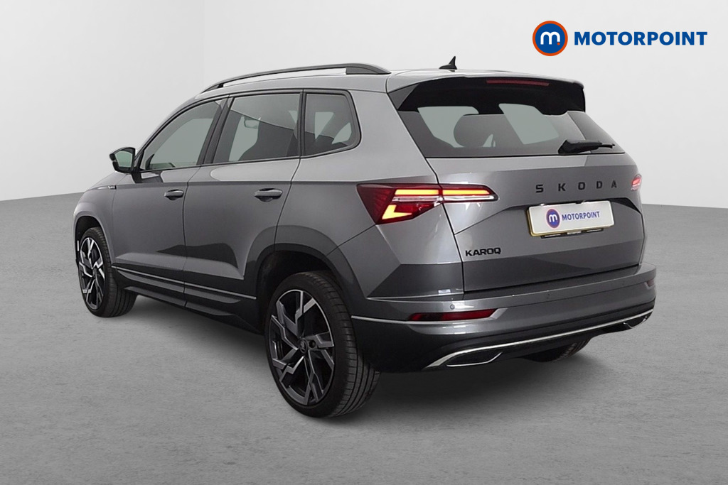 Skoda Karoq Sportline Edition Automatic Petrol SUV - Stock Number (1621007) - Passenger side rear corner