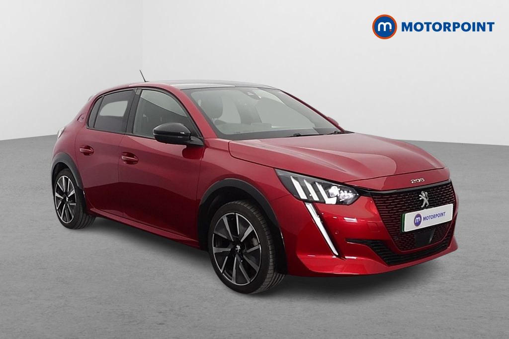 Peugeot 208 Gt Line Automatic Electric Hatchback - Stock Number (1622230) - Drivers side front corner