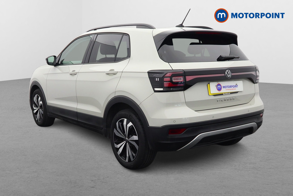 Volkswagen T-Cross Black Edition Manual Petrol SUV - Stock Number (1622517) - Passenger side rear corner