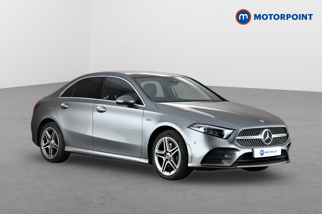 Mercedes-Benz A Class Amg Line Automatic Petrol Plug-In Hybrid Saloon - Stock Number (1623403) - Drivers side front corner
