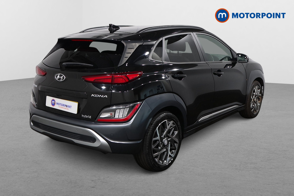 Hyundai Kona Ultimate Automatic Petrol-Electric Hybrid SUV - Stock Number (1624765) - Drivers side rear corner