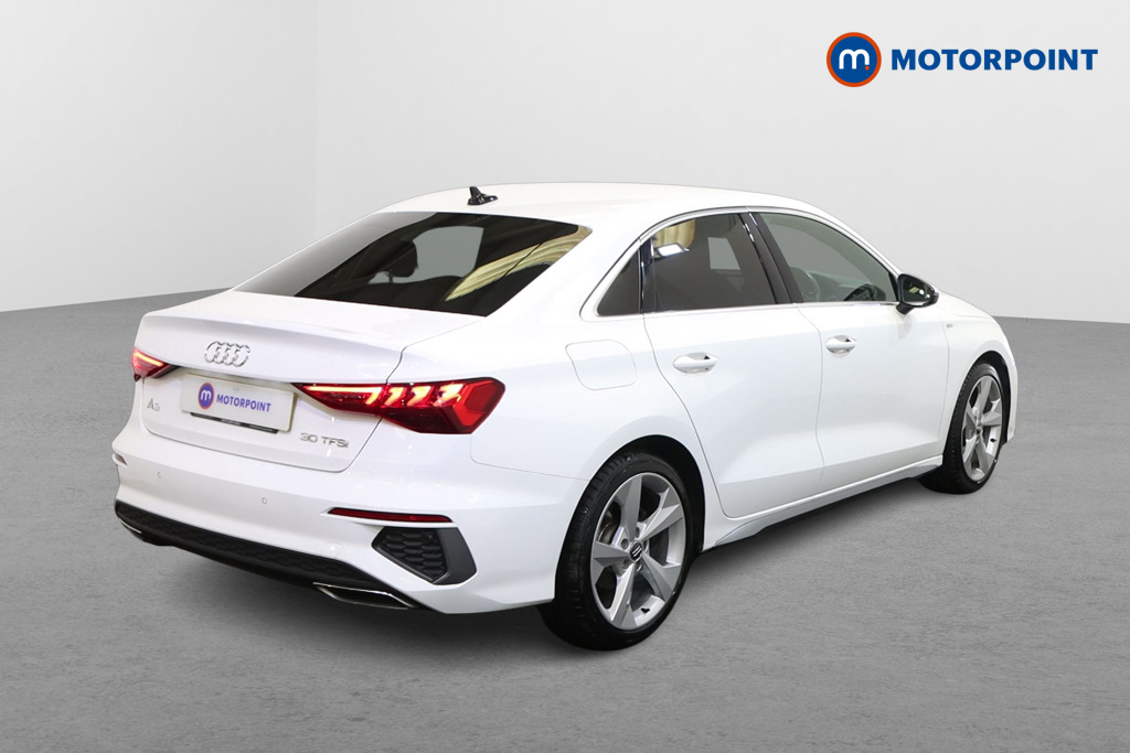 Audi A3 S Line Manual Petrol Saloon - Stock Number (1625064) - Drivers side rear corner