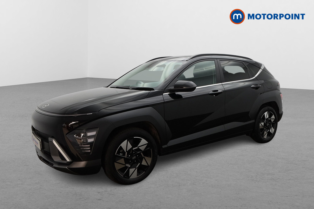 Hyundai Kona Ultimate Automatic Petrol-Electric Hybrid SUV - Stock Number (1618241) - Passenger side front corner